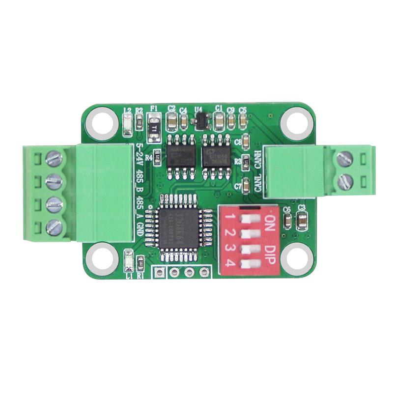 RS485转CAN通信转换器 RS232 TTL串口转CAN总线 双向透传收发模块