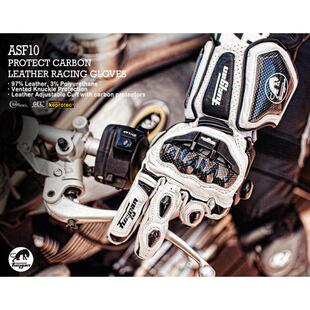 原单出口法国Furygan 机车骑行手套牛皮碳纤维防摔机车骑士摩旅