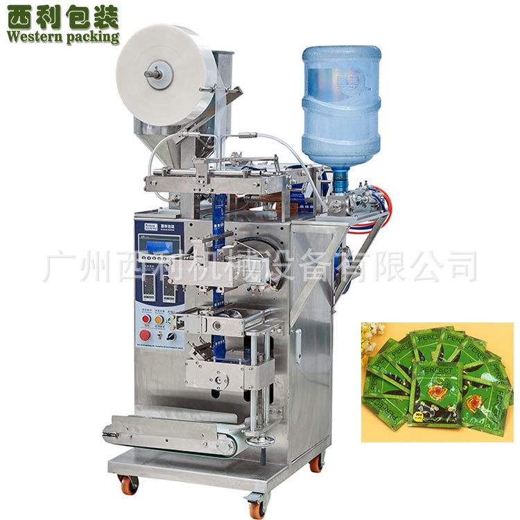 广州西利包装洗染黑染发剂染发膏包装机一模黑包装机液体包装机械