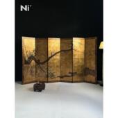 修禅宗屏风 屏风梅花隔断客厅隔断酒店民宿装 Ni经典 中式