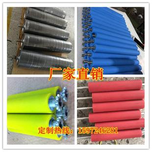 定做耐高温硅胶辊筒聚氨酯胶辊套胶滚筒耐磨橡胶辊PU胶滚轴包胶轮