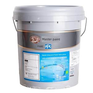 Ppg大师漆网味蛋壳浅白色内墙乳胶漆哑光色可调墙漆家用水性漆
