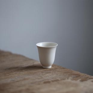 无茶杯陶瓷清香闻香杯景德镇高端主人杯茶杯套装 元 6只草木灰茶具