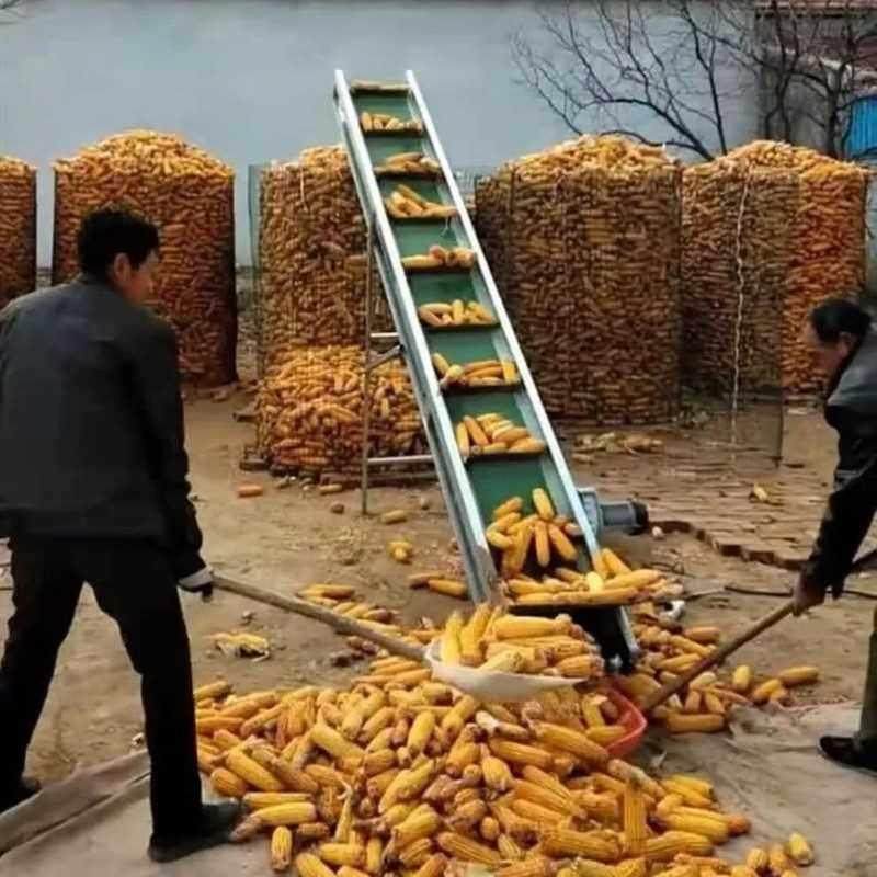 玉米棒子家用小型输送机传送带颗粒散料裙边输送带,基础建材,装饰盖,淘宝优惠券,粉丝福利购,淘宝优惠卷