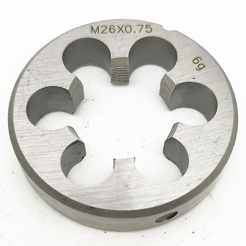 圆板牙扳丝M24M25M26x3 2.5 2 1.75 1.5 1.25 0.75 0.5正反扣右左