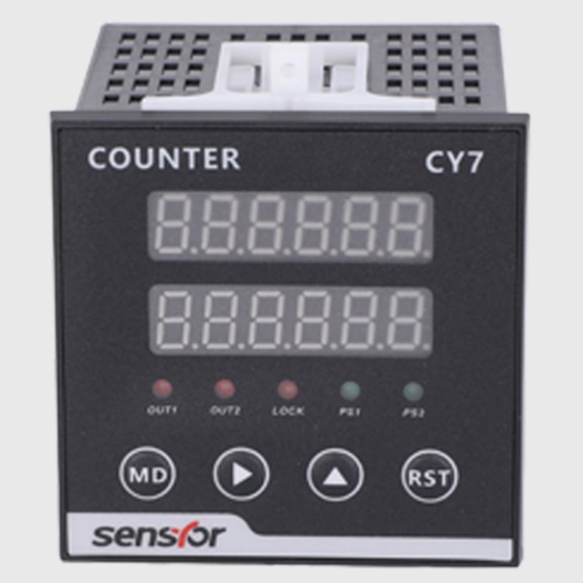 高频计数计米器高精度滚轮式电子数显封边机编码器智能控制器记米