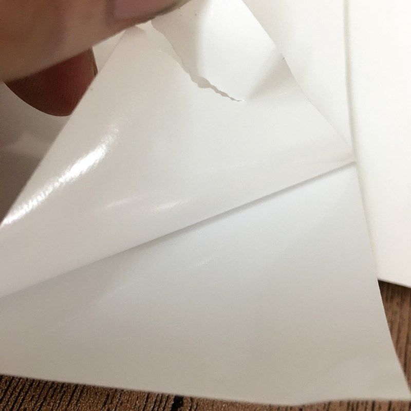 易碎纸不干胶a4标签材料易碎贴纸空白打印易碎贴标纸封条易损标签