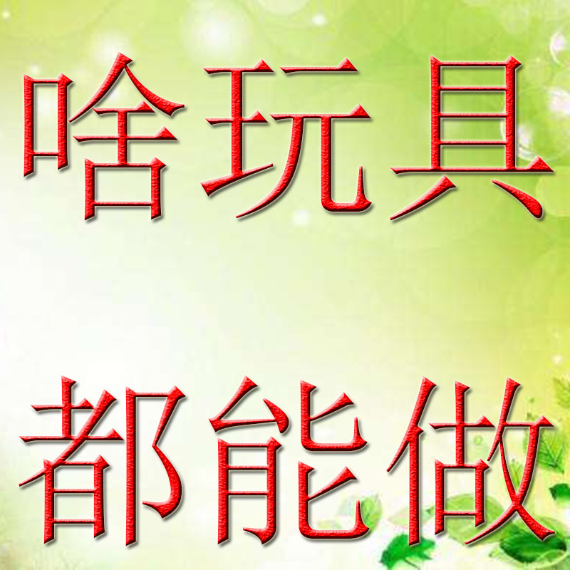 蝶蕊梦幻王国 超大 DIY 按图 按玩具 定做毛绒玩具公仔 订制礼品