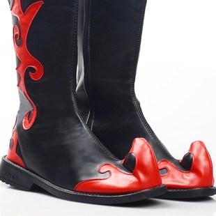 藏族舞蹈鞋民族舞蹈鞋子男藏族舞舞台表演鞋子团体舞鞋藏靴子男