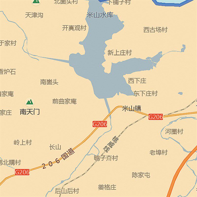 2024新款威海市地图贴图办公室挂图高清防水墙壁贴超大装饰画定制