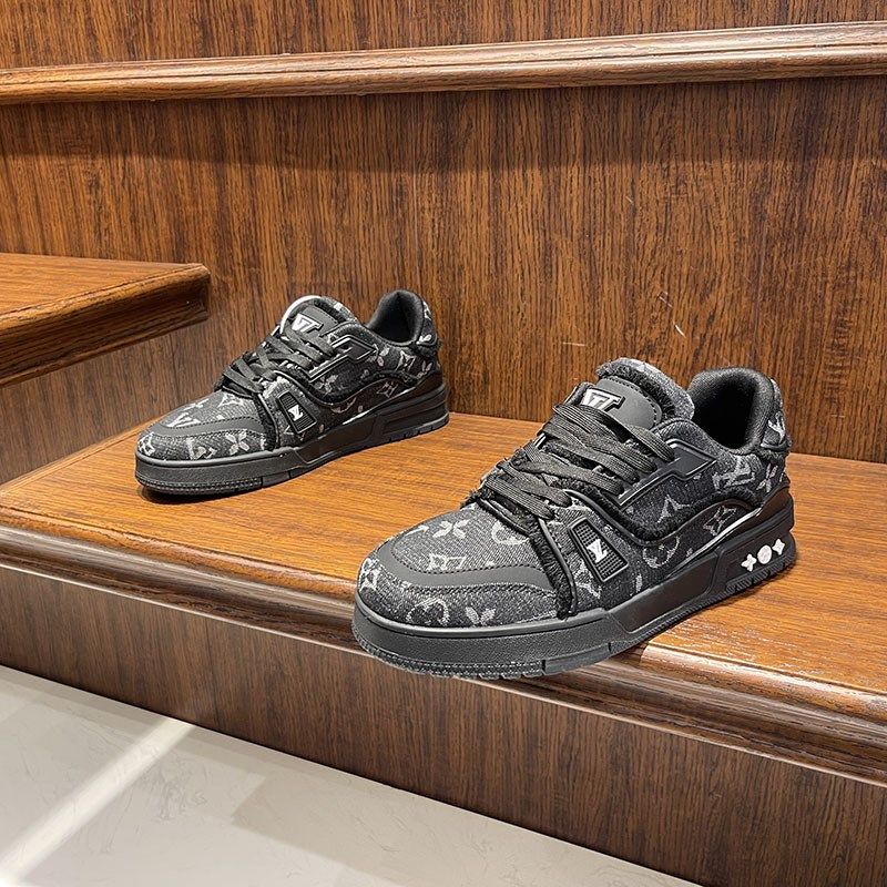 男士板鞋2024夏季新款潮流休闲鞋时尚百搭运动小白鞋青年透气男鞋