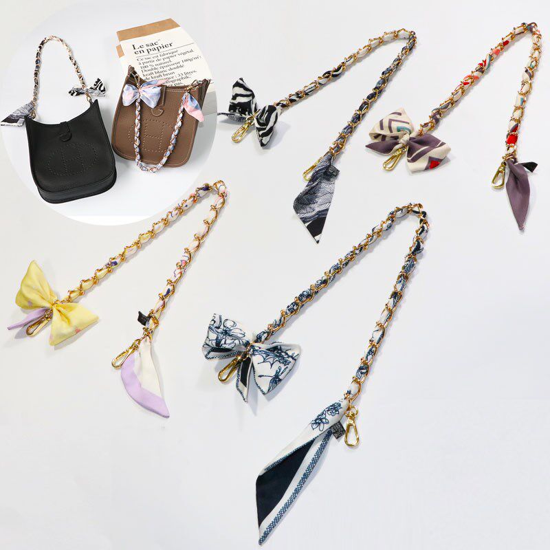 腋下包肩带链条短包带单买小细链子金属包链女包手提带配件单肩带