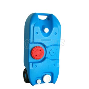 适用房车水箱 自行拖挂拖车改装房车配件大货车轮式轻便水箱 移动