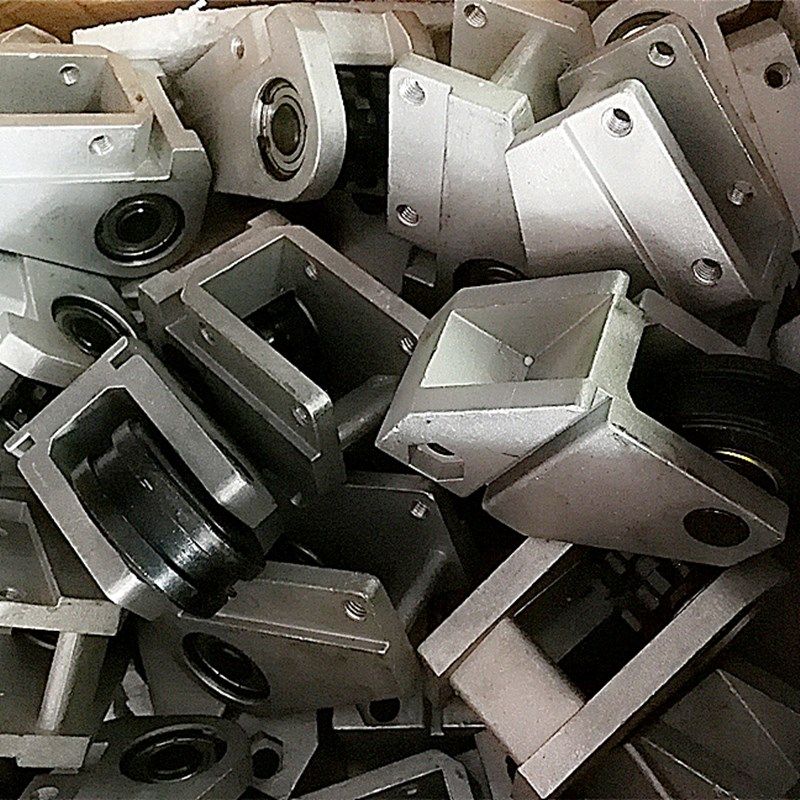 链轮座驱动10B双排链条输送线A机头机尾惰轮座导轨张紧轮配件现货