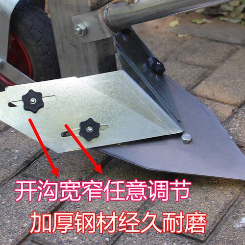 手拉犁单人犁地人拉犁翻地松土神器农用开荒多功能果园开沟神器