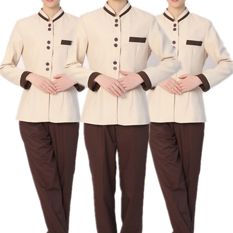 物业案场保洁服春秋装清洁服M工作服保洁员服装
