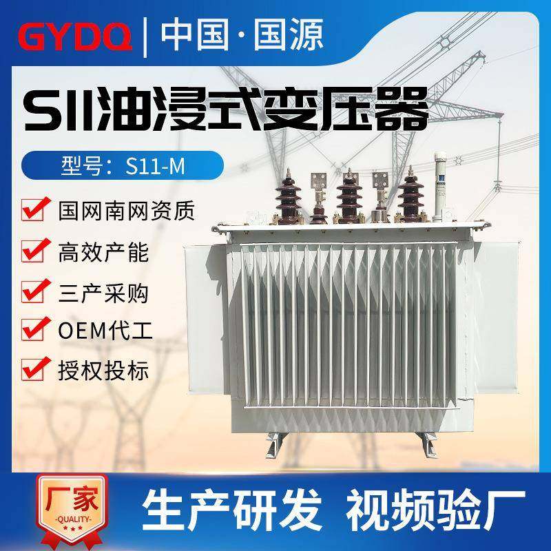 国源S11三相油浸式变压器10v800va电力变压器35v1000va变压器,电子元器件市场,电机/马达,淘宝优惠券,粉丝福利购,淘宝优惠卷