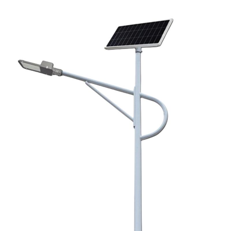 厂家直发单臂太阳能路灯户外照明市政道路工程款太阳能路灯