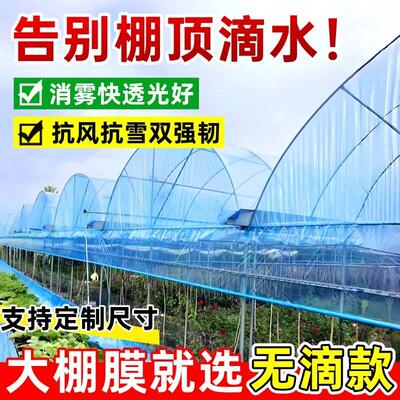 特厚大棚塑料膜无滴膜抗
