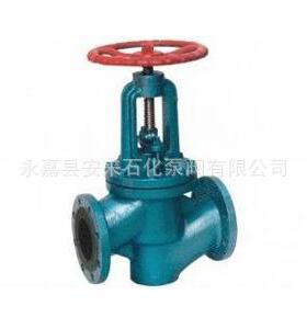 J41F46-16C法兰直通衬氟衬胶截止阀J41F4-16C衬胶截止阀