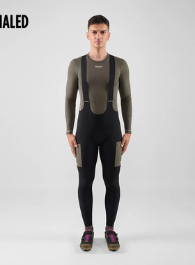 PEdALED 男士 ODYSSEY TIGHT BLACK 薄绒 骑行长裤