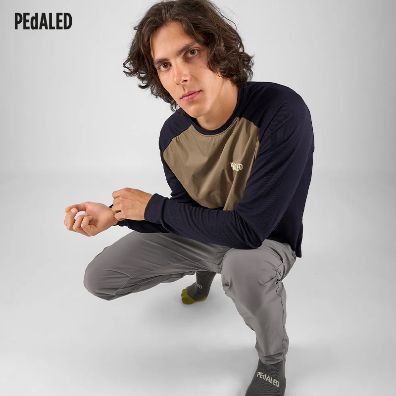 PEdALED 男士 YAMA TRAIL PD® LS TEE 休闲骑行 长袖T恤