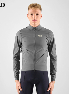 【新品】PEdALED 男士 Element 系列 防风防雨骑行夹克 岩石灰