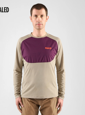 【福利】PEdALED 男士 YAMA TRAIL PD® LS TEE 休闲 长袖骑行T恤