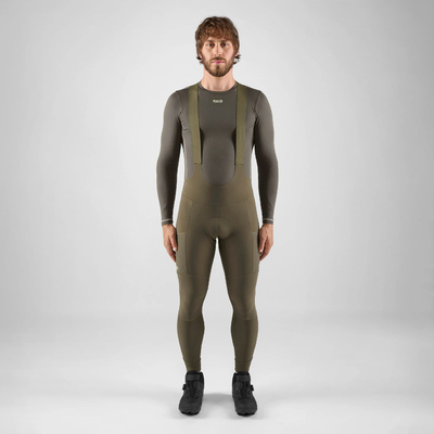 【新品】PEdALED 男士 Odyssey 系列 加绒保暖骑行长裤 松木绿