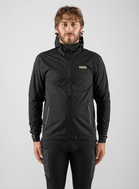 【新品】PEdALED 男士 Odyssey 系列 防风防雨骑行夹克 黑色