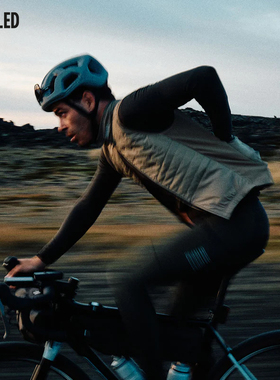 PEdALED 男士 Odyssey 加绒保暖防风户外骑行马甲PD骑行服