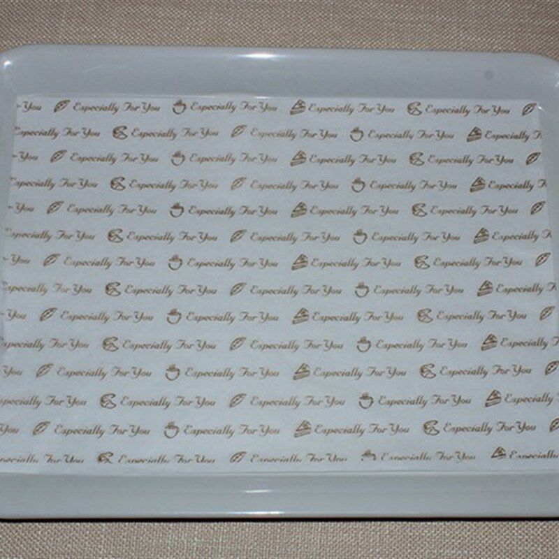 1000张25*35烘焙吸油纸面包蛋糕店油纸垫纸餐盘托盘防油纸 垫盘纸
