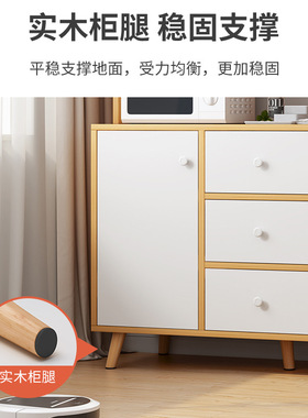 新款餐柜酒柜现代简约茶水柜置物柜厨房整体橱柜碗盘柜家用客厅柜