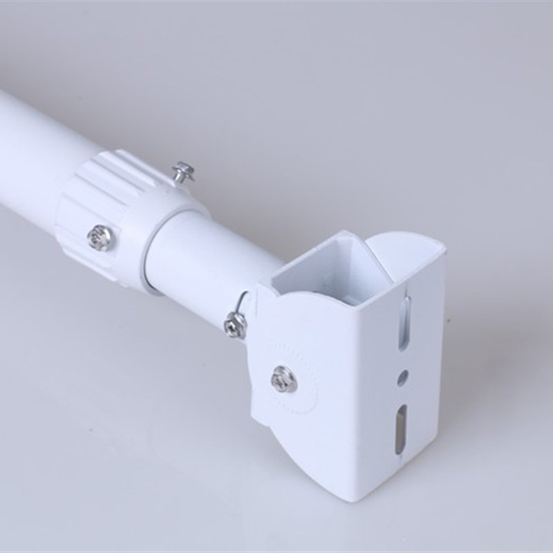 监控壁装支架围墙支架L型监控立杆伸缩可调节加厚加粗延长墙臂