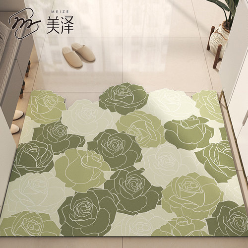 入户门地垫进门门口玄关脚垫pvc皮革免洗可擦门垫进X户门耐脏地毯