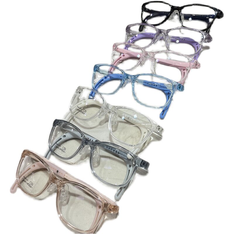 番茄镜腿儿童镜框架防滑伸缩镜腿独立鼻托多点配镜远近散光镜配制