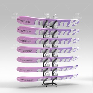 雪板挂架收纳架雪板壁挂支架单板存放架雪板挂架展示架放滑板架