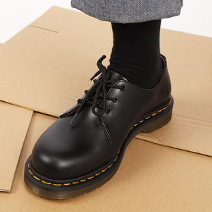 疯家定制 1461马丁鞋男低帮3孔情侣鞋英伦风春夏季大头工装鞋靴女