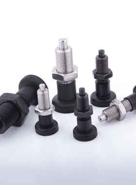 柱塞旋钮现货供应VCN219VGN613复位型分割定位柱弹簧定位销分度销