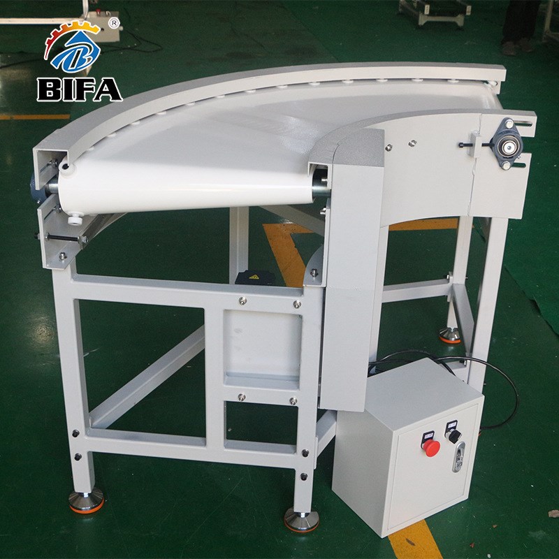 90度180度环形PVC皮带转弯机厂家供应自动化转弯输送机环形传送带