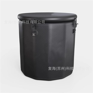 户外充气冰桶浴缸恒温加热制冷机水池spa水池家庭冰浴池