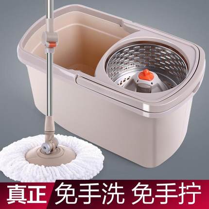 拓朴大卫D6拖把桶旋转通用免手洗自动甩水拖地家用拖布旋转式墩布