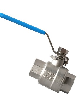 伊诺克日标SFVM J型二片式螺纹球不锈钢内螺纹全通径手动