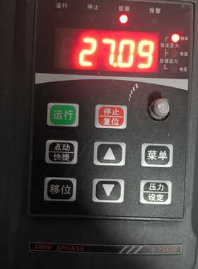 议价可维修变频器面板三晶VM1000威纶通变频面板实物拍摄试机