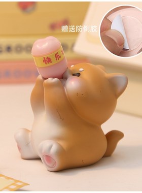 可爱治愈系情绪稳定女朋友闺蜜莫生气小猪礼物办S公室车载桌面摆