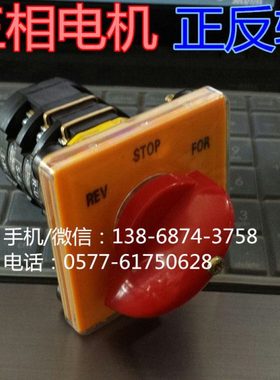 T-16EXF64D-3铣床开关 正反转开关 倒顺开关 D3203/3 380V