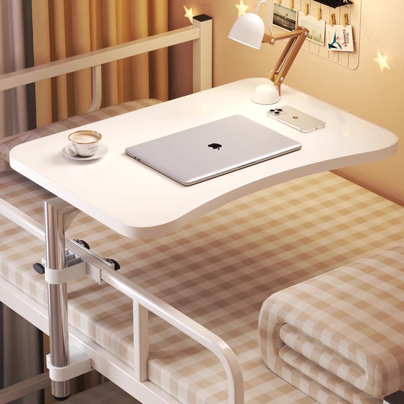 床上桌宿舍悬空侧边可旋转大学生书桌寝室笔记本电脑可升降折叠床
