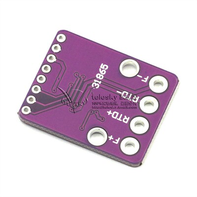 31865 MAX31865 RTD铂电阻温度检测器 PT100至PT1000传感器模块
