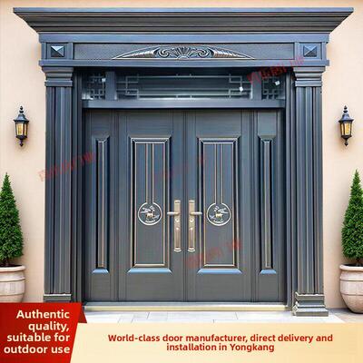 锌合金门，房屋门，双门，双门，农村入口门，防盗门，家庭农村大