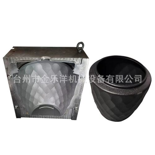 盆成栽塑料花盆OYF中空吹塑具观赏树P吹E塑料盆型模瓶模代模工
